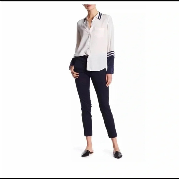 ATM blue skinny pants - Picture 1 of 7